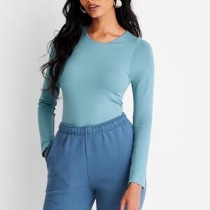 A New Day Women's Long Sleeve Seamless Bodysuit​​​‎